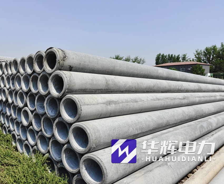 白碱滩12米水泥电线杆